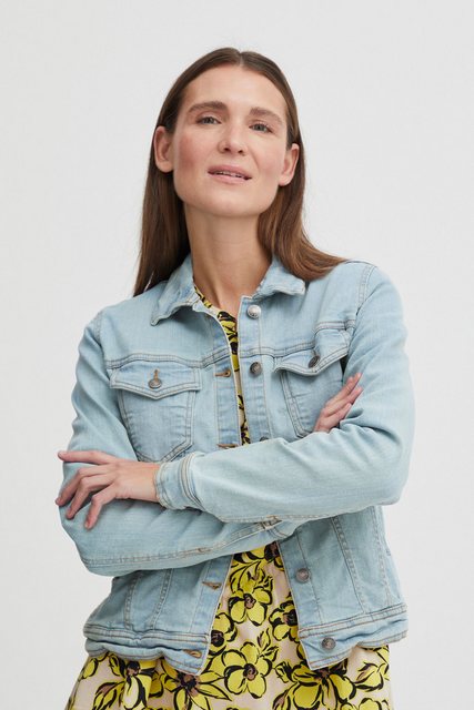 b.young Jeansjacke BYPULLY DENIM JACKET 2 -20809417 Jeansjacke mit Ziernäht günstig online kaufen