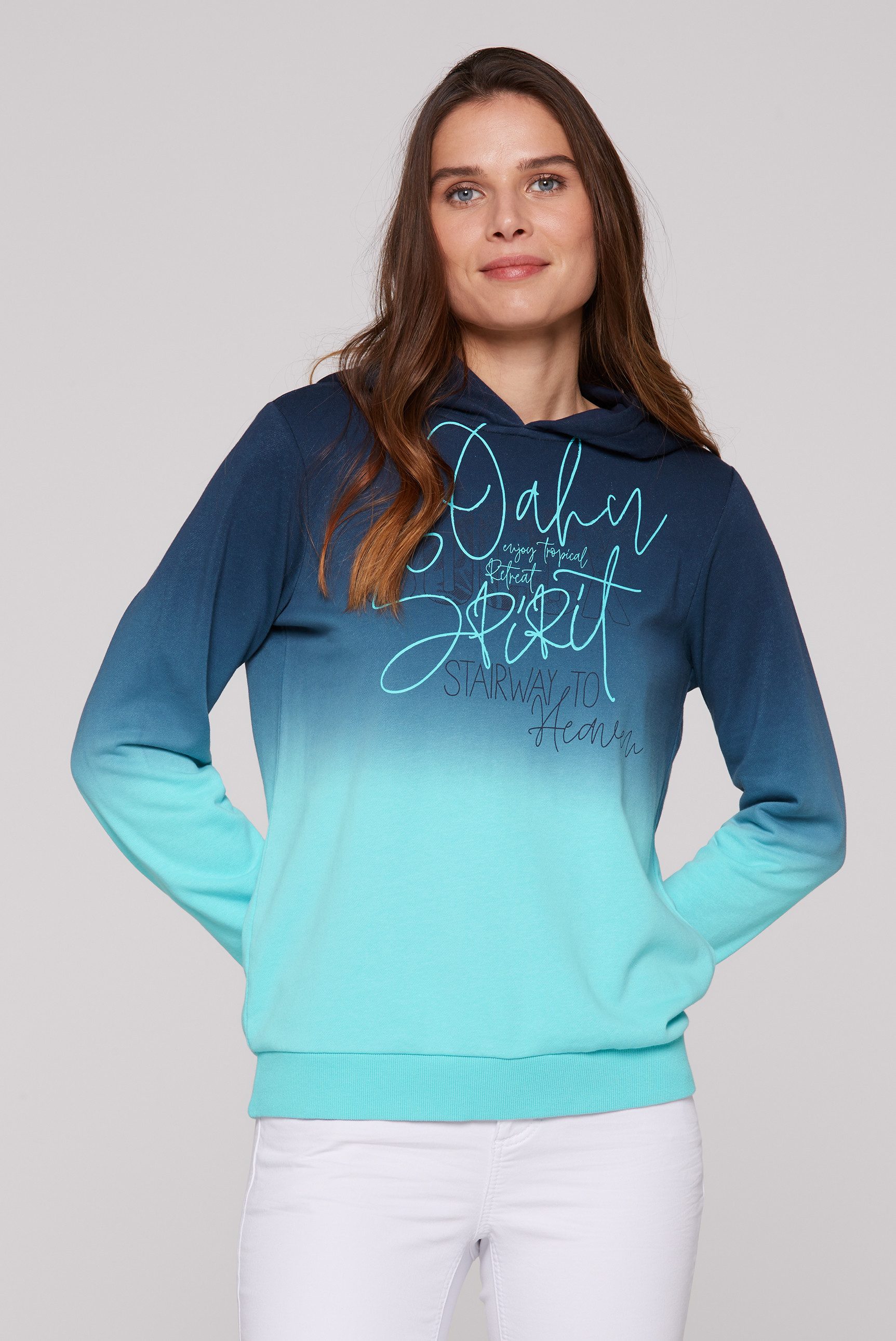 SOCCX Kapuzensweatshirt, mit Farbverlauf günstig online kaufen