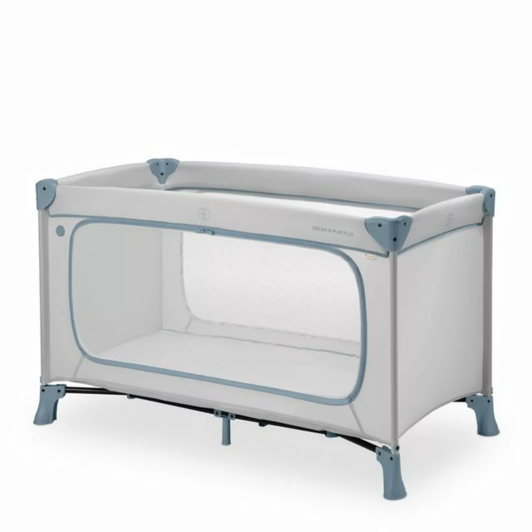 Hauck Baby-Reisebett »Dream N Play Plus, Dusty Blue«, Vorderausstieg günstig online kaufen