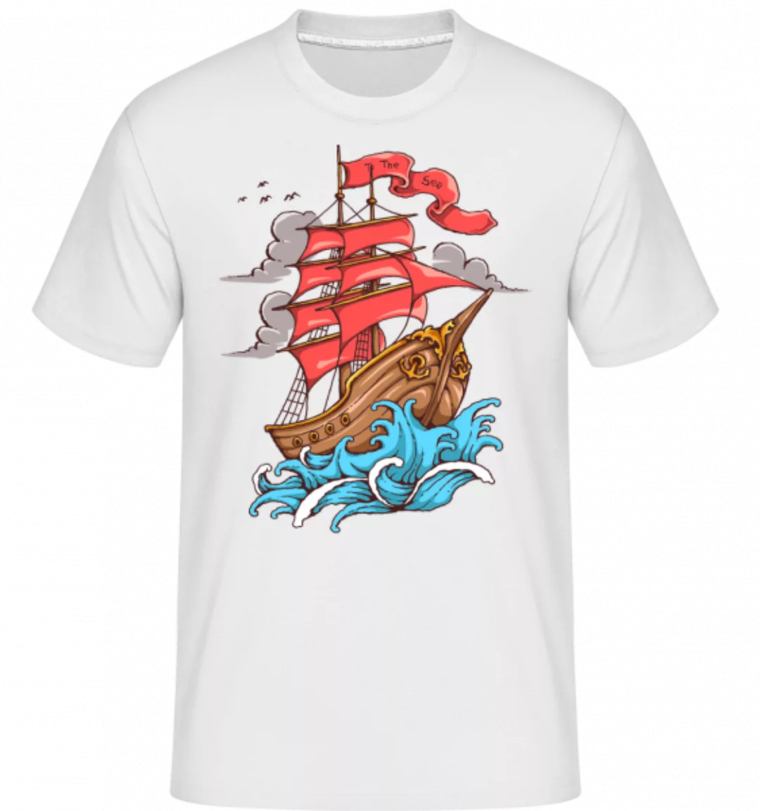 Ship Sail To The Sea · Shirtinator Männer T-Shirt günstig online kaufen
