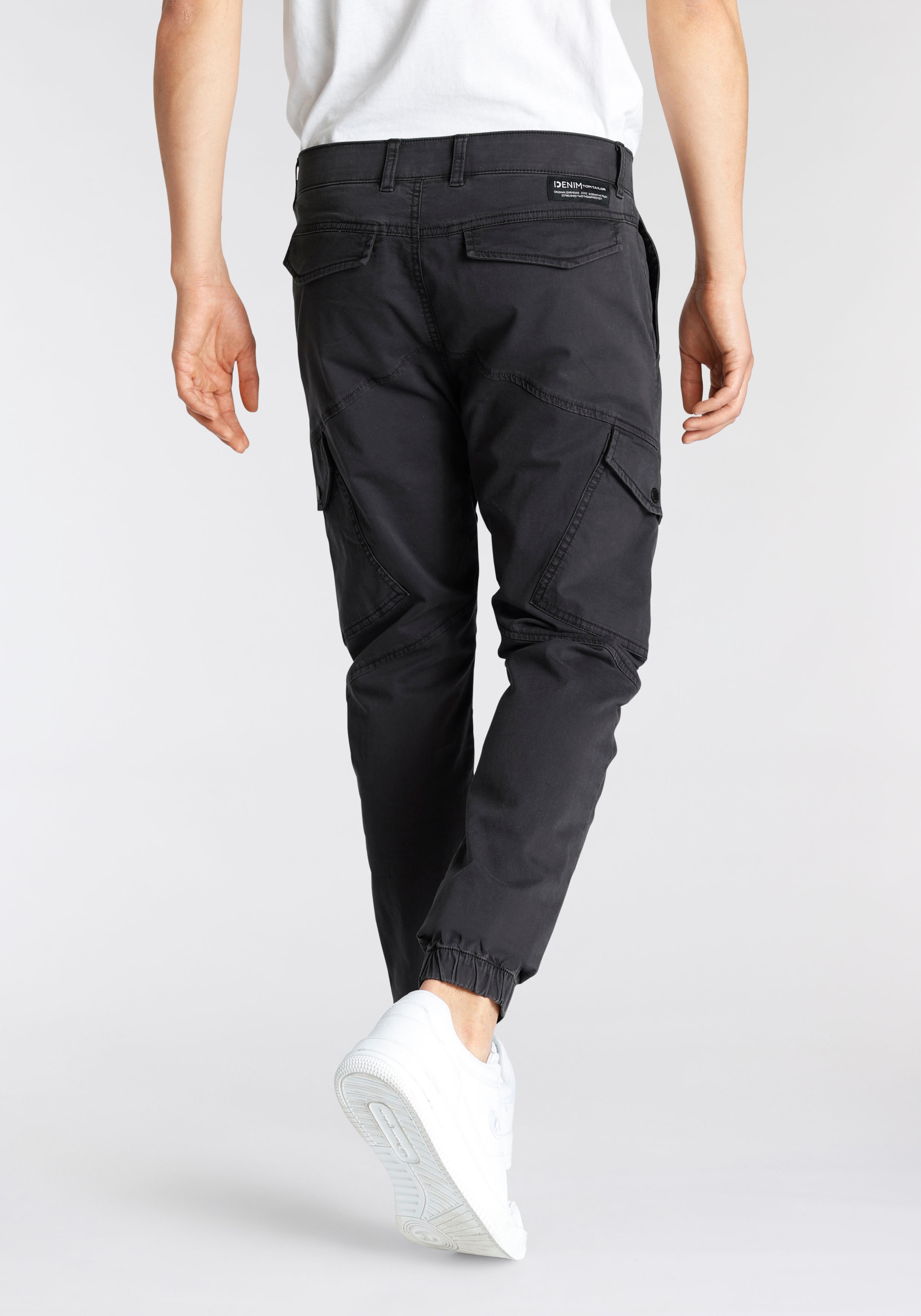 Tom Tailor Denim Herren Cargo Hose SLIM CARGO - Slim Fit günstig online kaufen