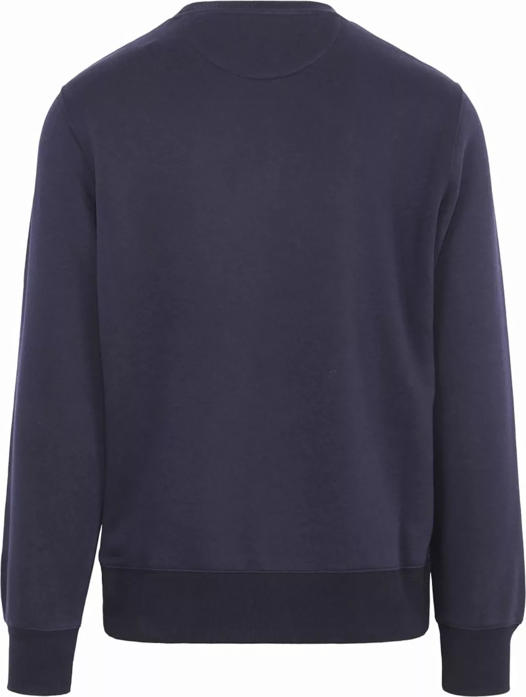 Gant Pullover Embossed Logo Navy - Größe XXL günstig online kaufen