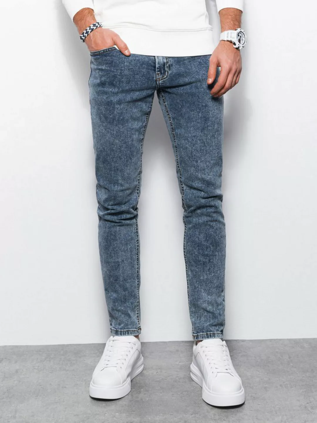 OMBRE Skinny-fit-Jeans Herrenjeans SKINNY FIT günstig online kaufen