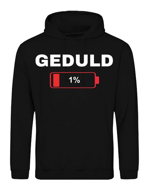 Youth Designz Kapuzenpullover "Geduld bei 1%" Herren Hoodie Pullover stylis günstig online kaufen