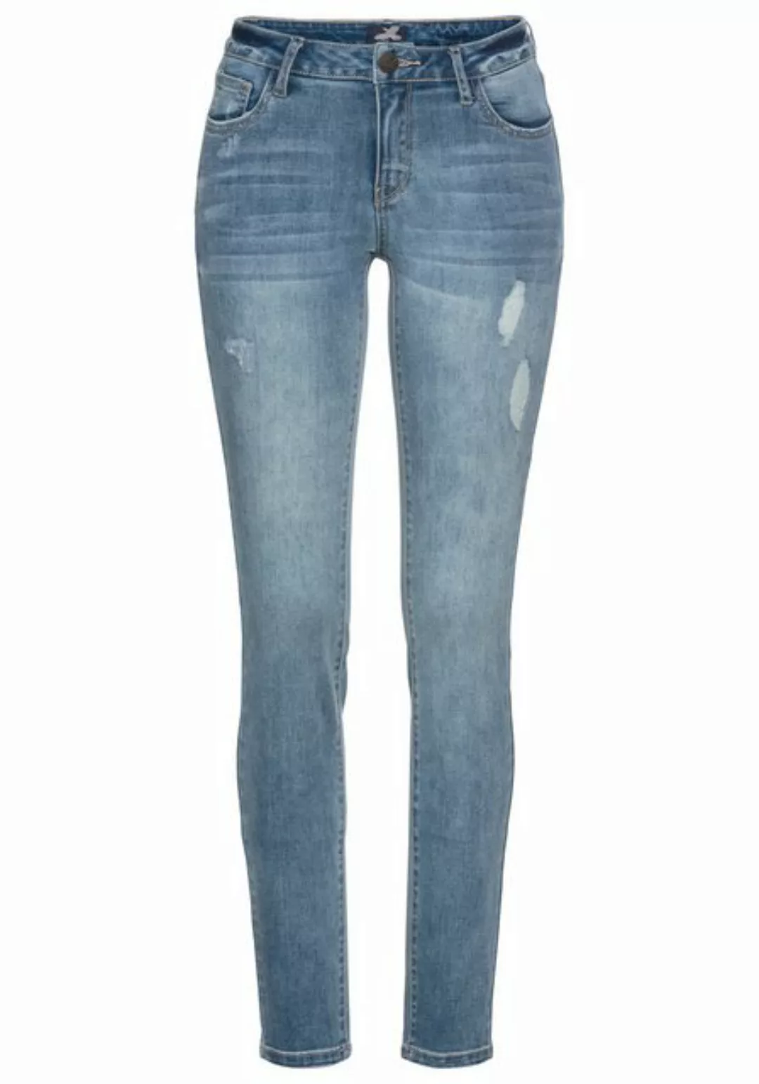 Arizona Skinny-fit-Jeans Ultra-Stretch Mid Waist günstig online kaufen