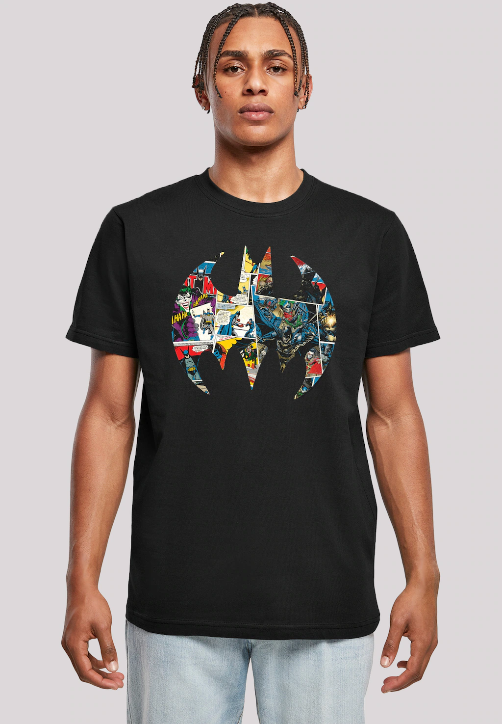 F4NT4STIC T-Shirt "DC Comics Batman Comic Book Logo", Herren,Premium Merch, günstig online kaufen