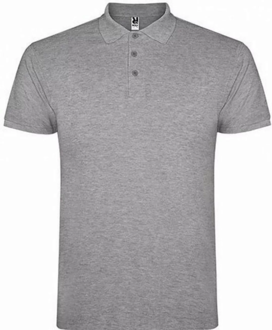 Roly Poloshirt Herren Star Poloshirt, Piqué günstig online kaufen