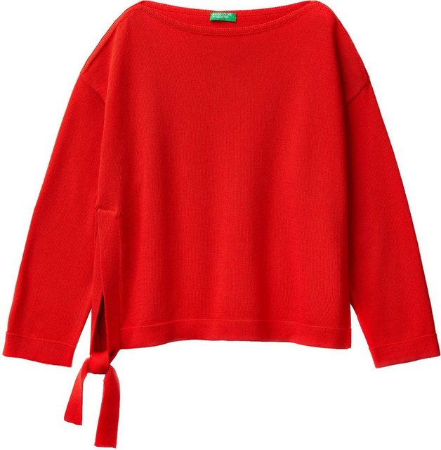 United Colors of Benetton Strickpullover mit U-Boot-Ausschnitt günstig online kaufen