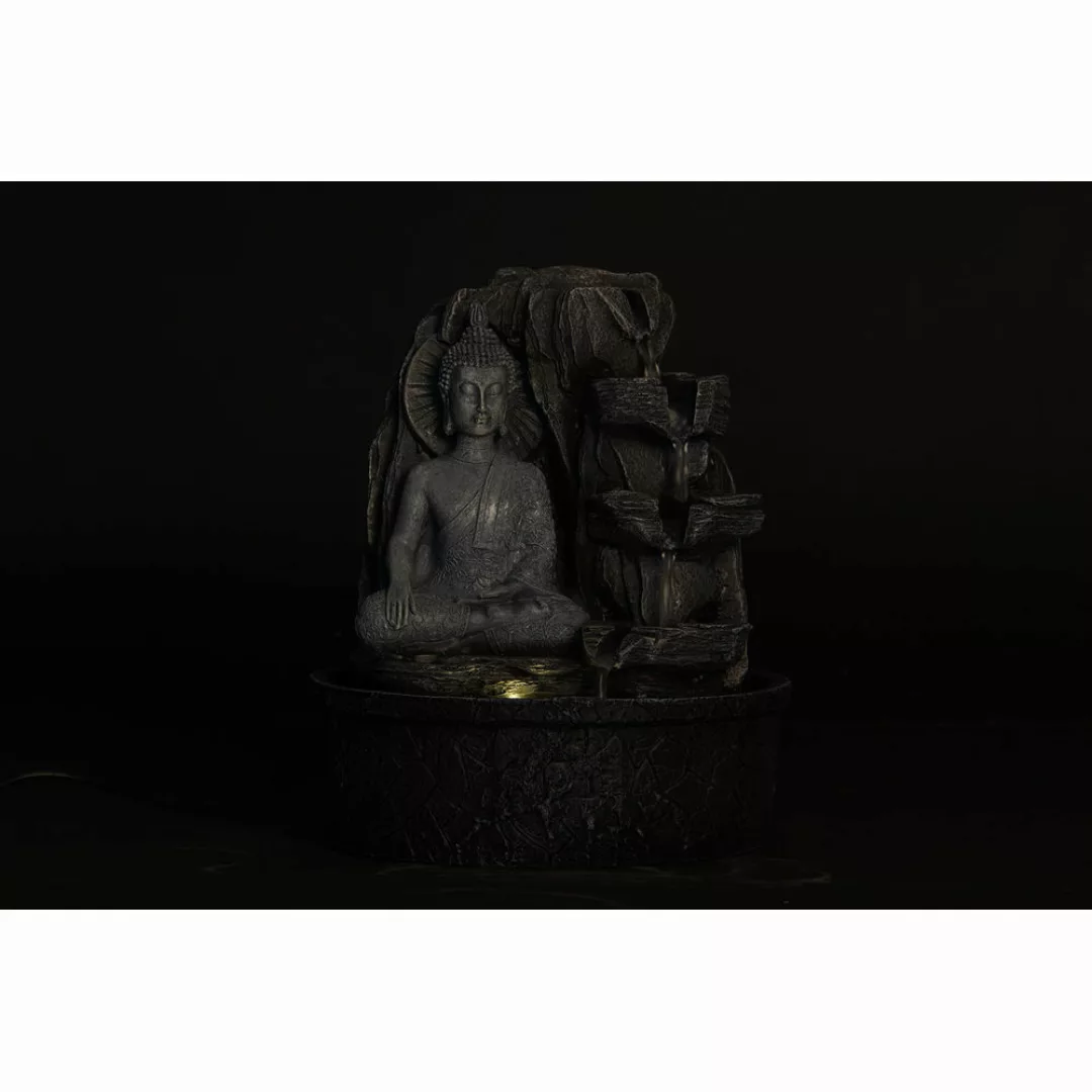 Gartenbrunnen Dkd Home Decor Buddha Harz Orientalisch (21 X 21 X 26 Cm) (2 günstig online kaufen