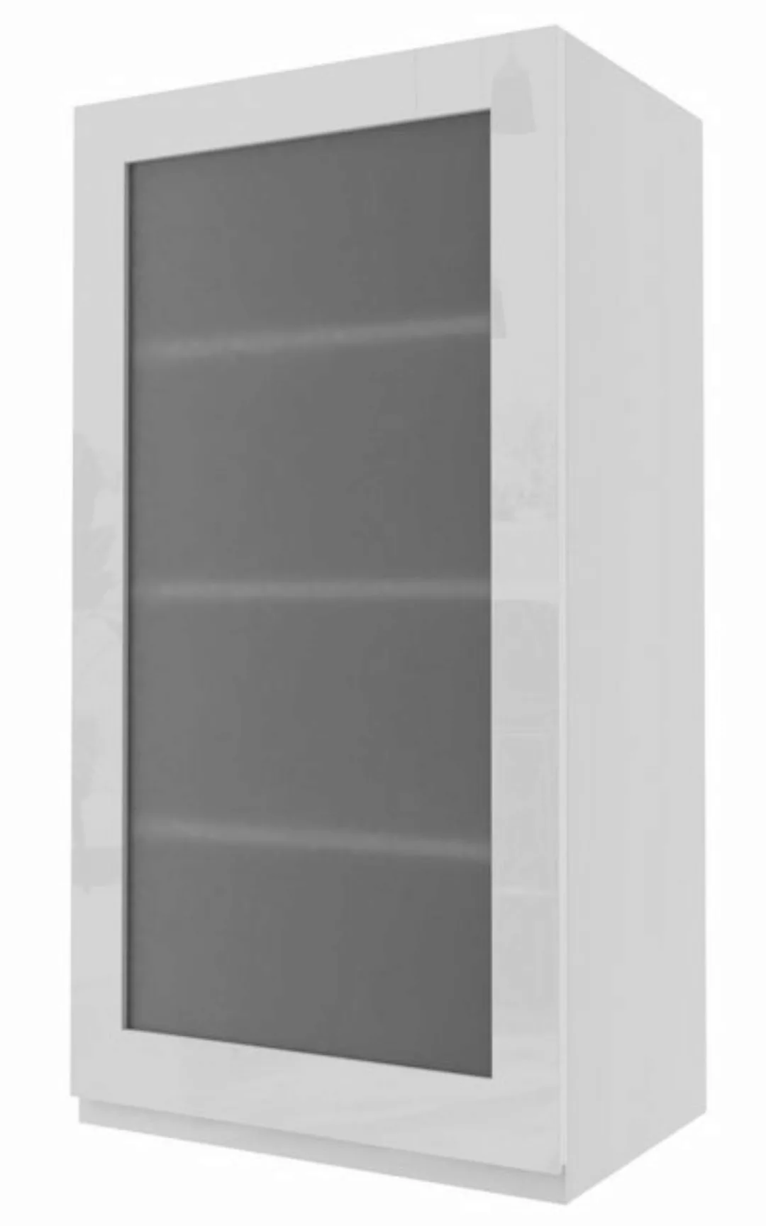 Feldmann-Wohnen Glashängeschrank Florence (Florence, 1-St) 50cm Front-, Kor günstig online kaufen