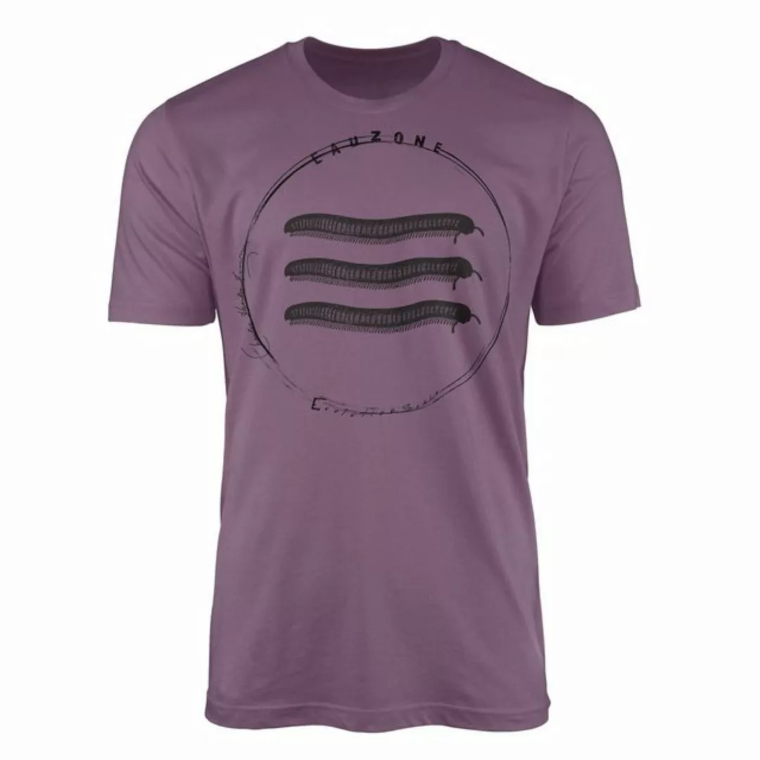Sinus Art T-Shirt Evolution Herren T-Shirt Tausendfüßler günstig online kaufen
