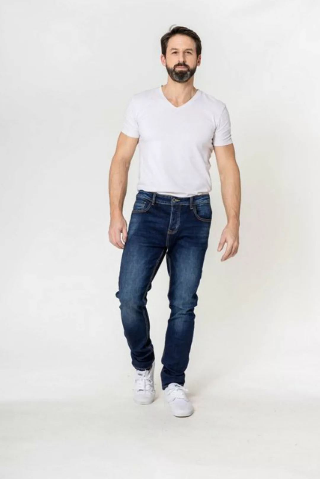 Nina Carter Regular-fit-Jeans Jeans Regular Fit Stone-Washed Five-Pocket Ho günstig online kaufen