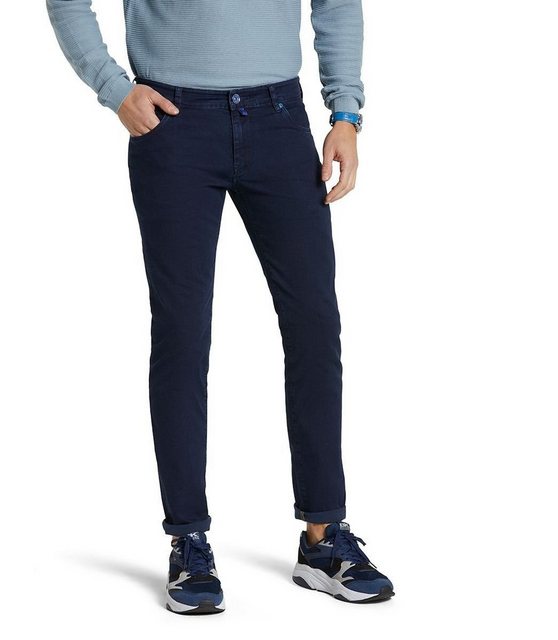 MEYER Slim-fit-Jeans M5 Slim mit Kontrastnähten günstig online kaufen