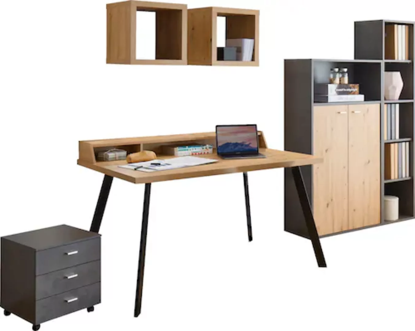 Mäusbacher Büromöbel-Set "Big System Office", (7 tlg.) günstig online kaufen