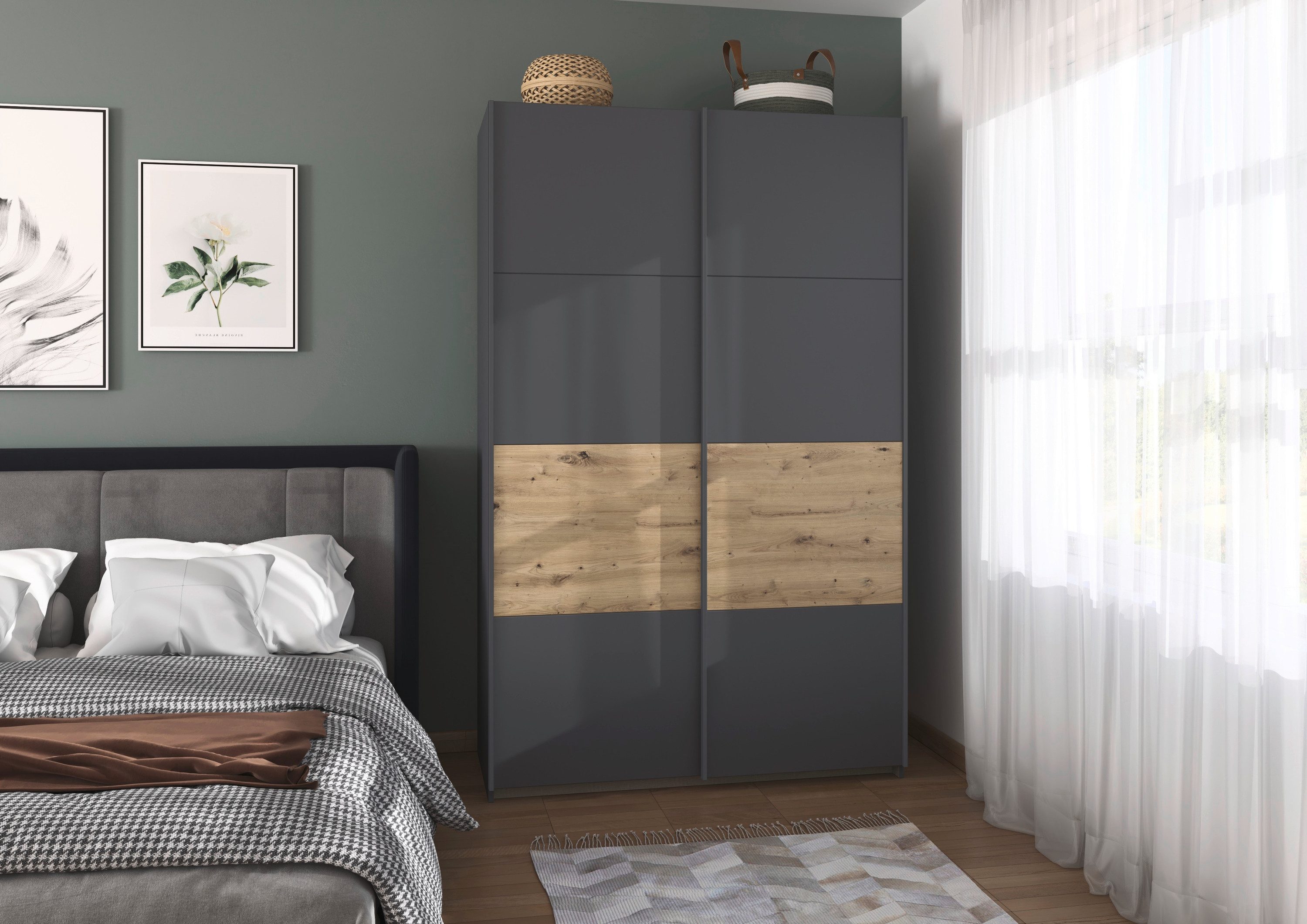 rauch Schwebetürenschrank "Kleiderschrank Schrank Garderobe Schlafzimmersch günstig online kaufen