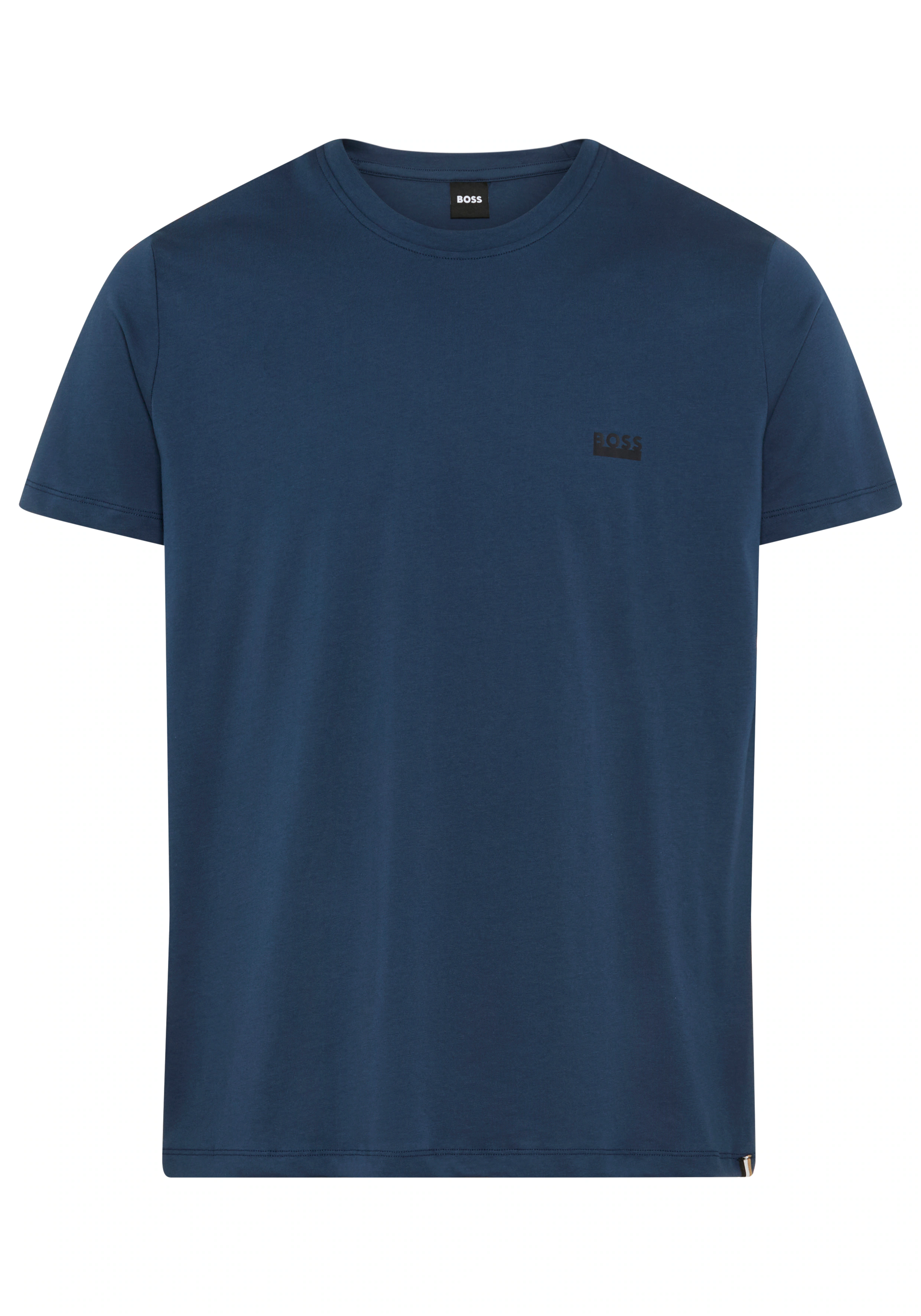 BOSS T-Shirt, Rundhals, Jersey, kleines Logo, regular fit günstig online kaufen