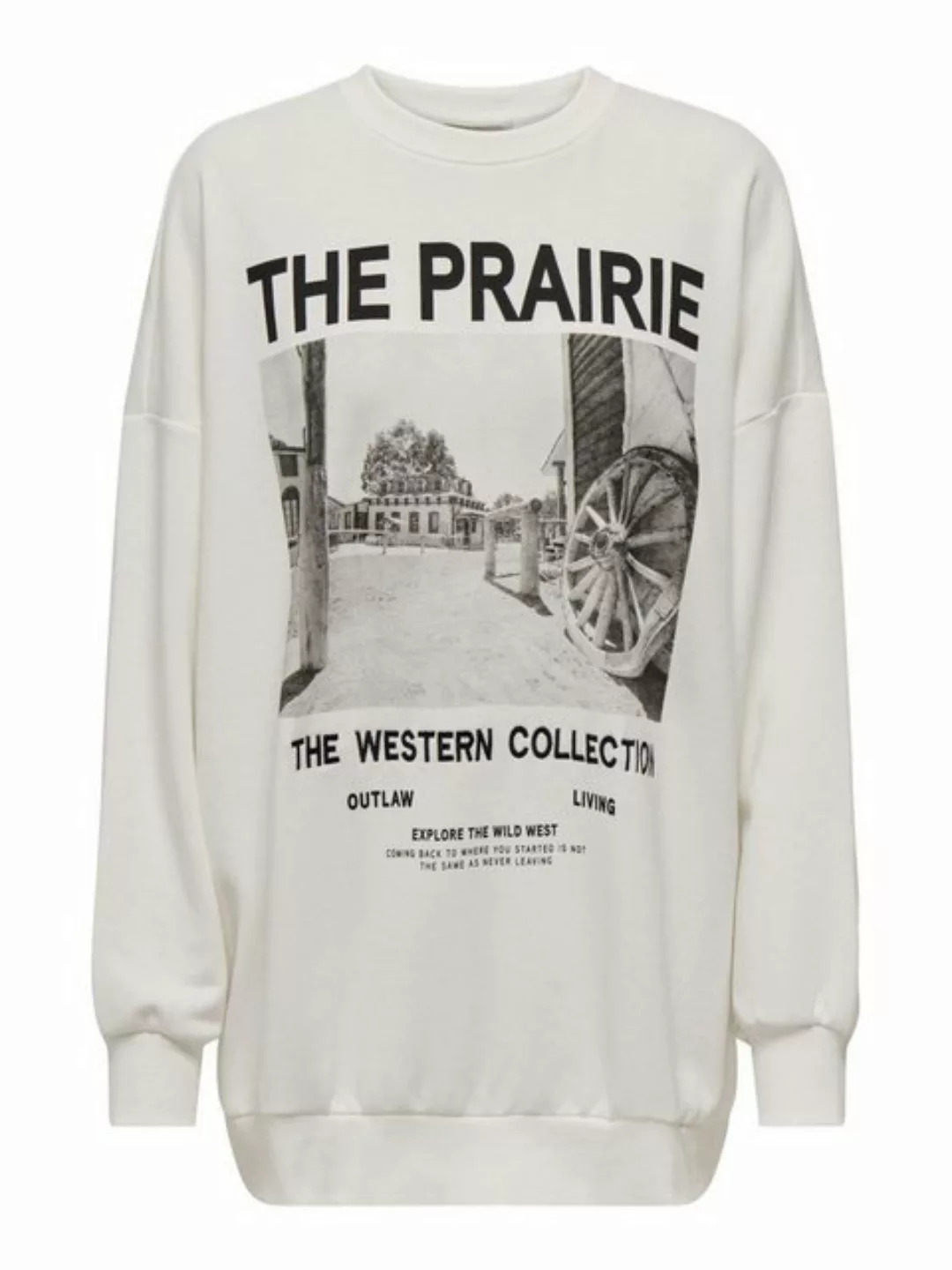 ONLY Sweatshirt ONLMOLLIE L/S PICTURE O-NECK BOX SW günstig online kaufen