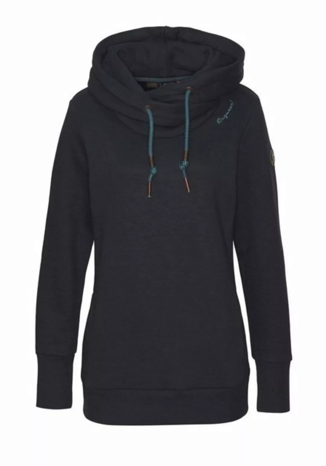 Ragwear Sweatshirt GRIPY CORE Schalkragen mit Kordelzug günstig online kaufen