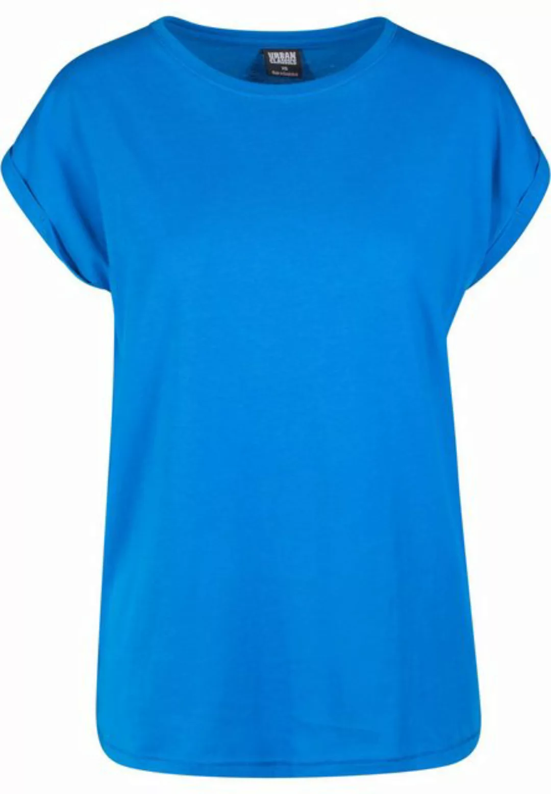 URBAN CLASSICS Kurzarmshirt Urban Classics Damen Ladies Extended Shoulder T günstig online kaufen