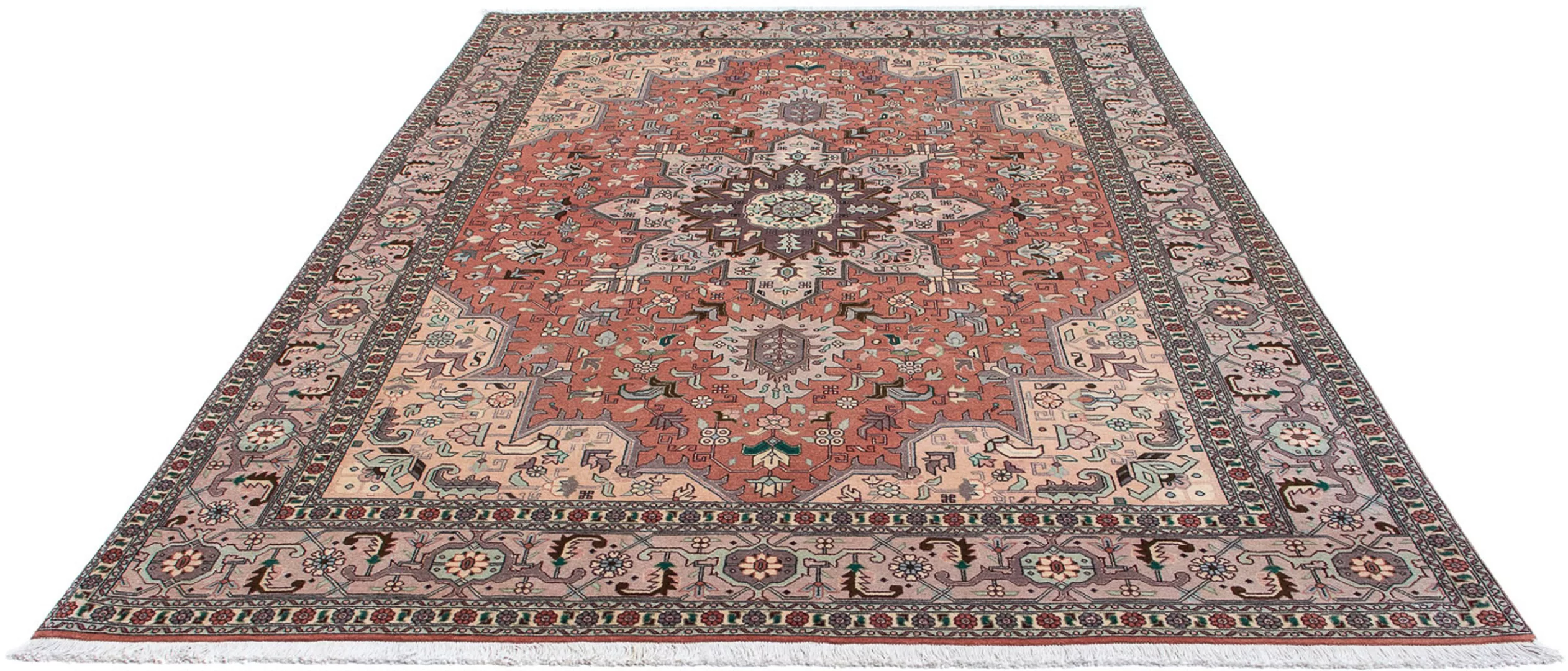 morgenland Orientteppich »Perser - Täbriz - Royal - 294 x 200 cm - beige«, günstig online kaufen