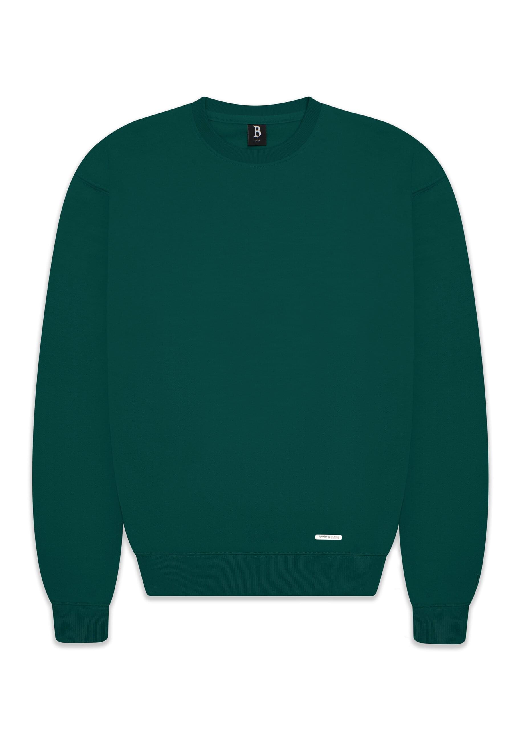 Dropsize Rundhalspullover "Dropsize Herren Super Heavy Blank Sweater", (1 t günstig online kaufen