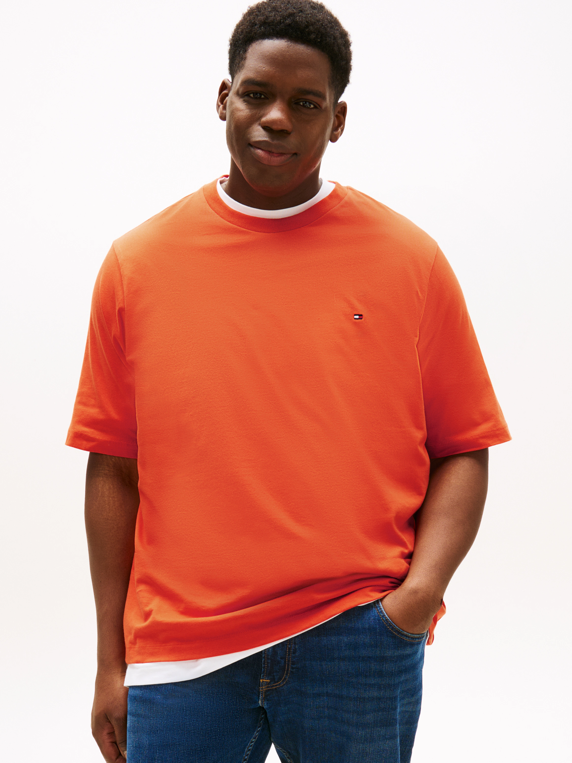 Tommy Hilfiger Big & Tall T-Shirt "BT-ESS SEASONAL REG SOLID TEE-B", Große günstig online kaufen