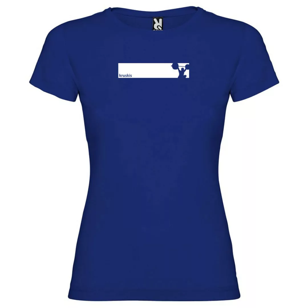 Kruskis Train Frame Kurzärmeliges T-shirt L Royal Blue günstig online kaufen