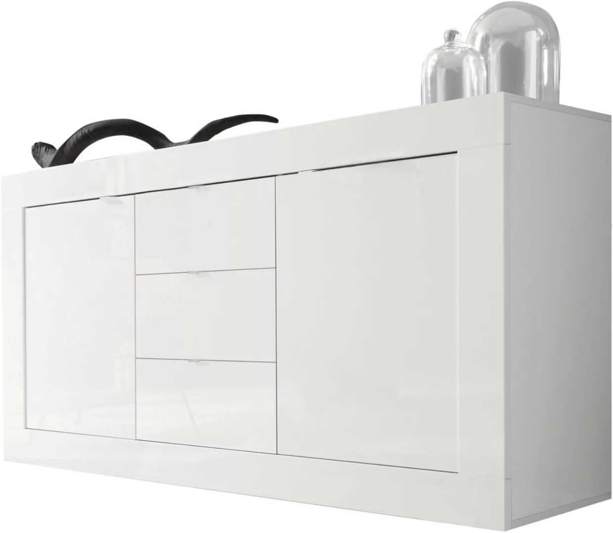 INOSIGN Sideboard "Basic", Breite 160 cm, 2 Türen 3 Schubkästen günstig online kaufen