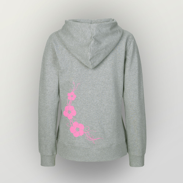 "Hibisken" Frauen Zip-hoody Aus Reiner Biobaumwolle (Kba) günstig online kaufen