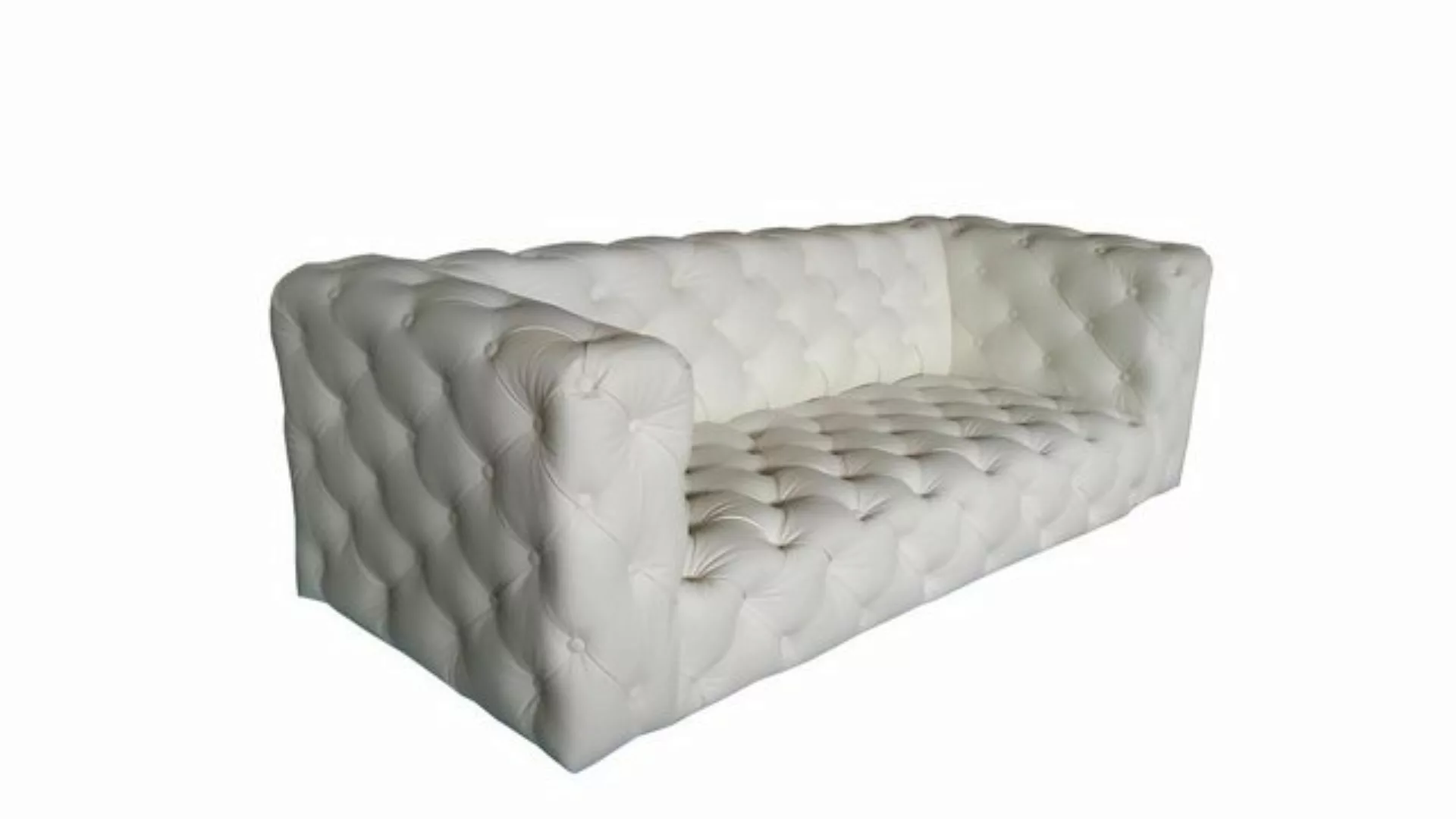 Xlmoebel Sofa Neues Designer Lounge Ledersofa Chesterfield-Stil Polster Cou günstig online kaufen