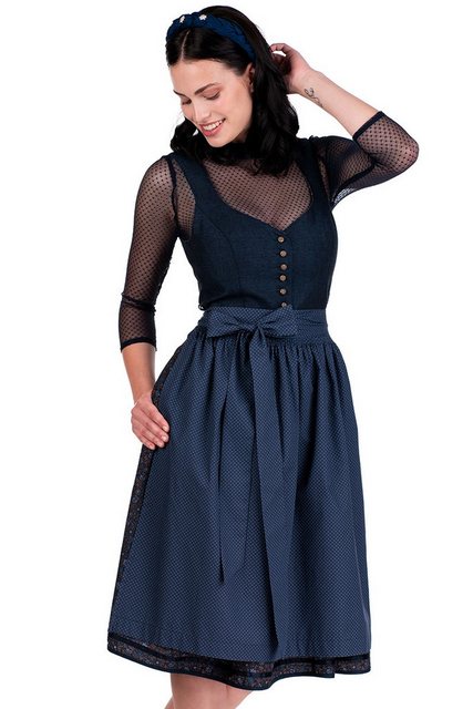 MarJo Dirndl Midi Dirndl 2tlg. - KATHRIN - deep ocean günstig online kaufen