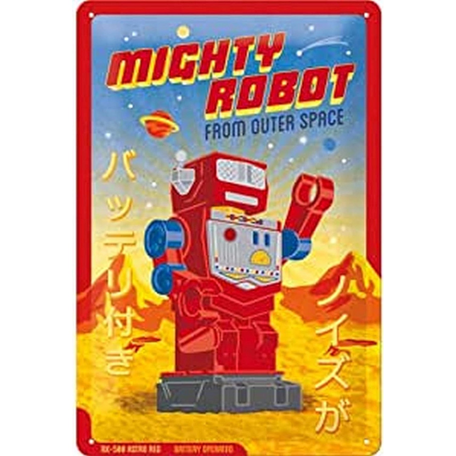 Nostalgic-Art Blechschild 20 x 30cm - Achtung – Mighty Robot günstig online kaufen