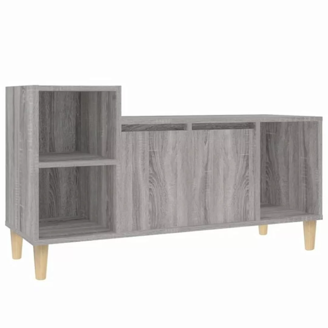 vidaXL TV-Schrank TV-Schrank Grau Sonoma 100x35x55 cm Spanplatte günstig online kaufen