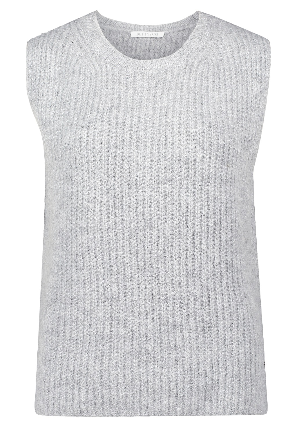 Betty&Co Stricktop "Betty & Co Damen Strickpullover ohne Arm" günstig online kaufen