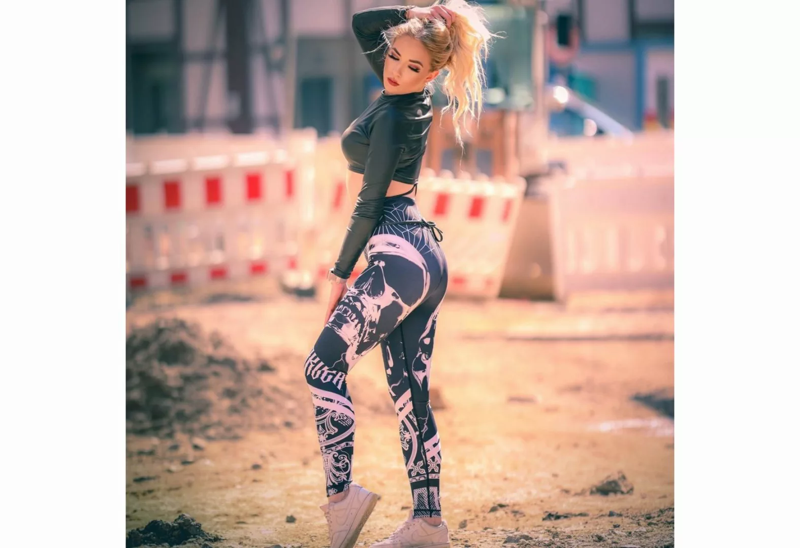 YAKUZA Leggings Galvanic mit mittelhohem Bund und integrierter Einschubtasc günstig online kaufen