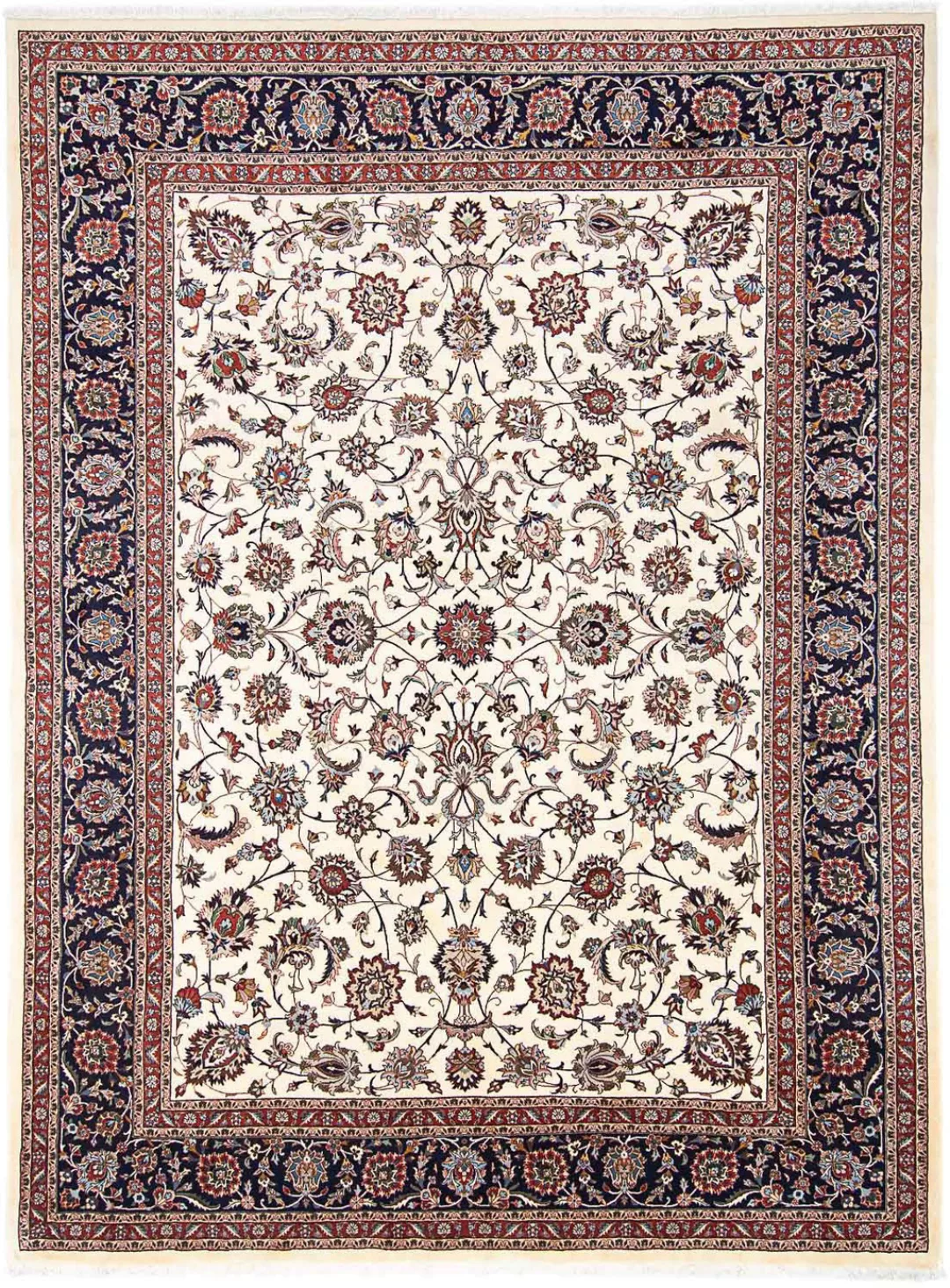 morgenland Wollteppich »Kaschmar Blumenmuster 387 x 298 cm«, rechteckig, 10 günstig online kaufen