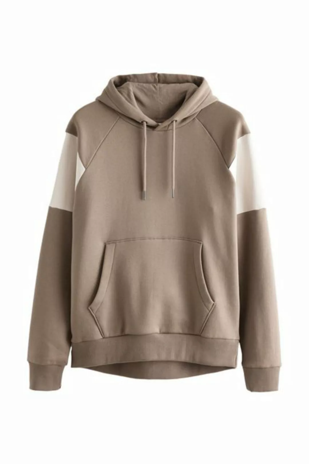 Next Kapuzensweatshirt Meliertes Hoodie in Blockfarben (1-tlg) günstig online kaufen