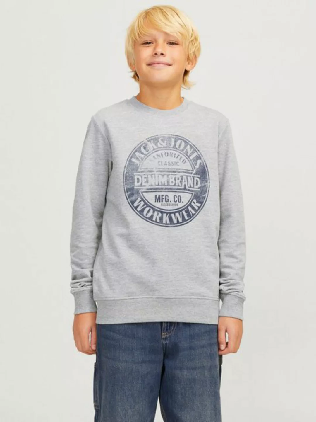 Jack & Jones Junior Sweatshirt JJJEANS SWEAT O-NECK JNR günstig online kaufen