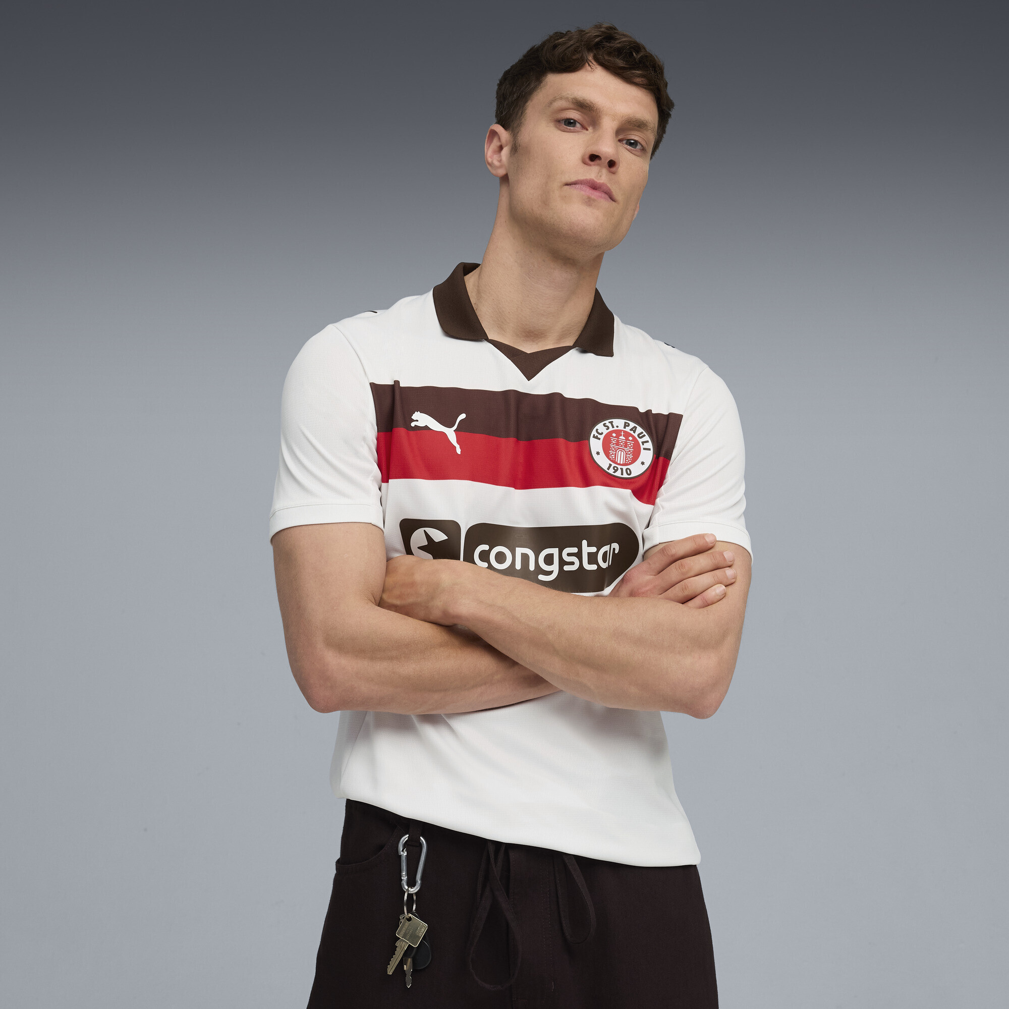 PUMA Poloshirt "FC St. Pauli 25/26 Auswärtstrikot Herren" günstig online kaufen