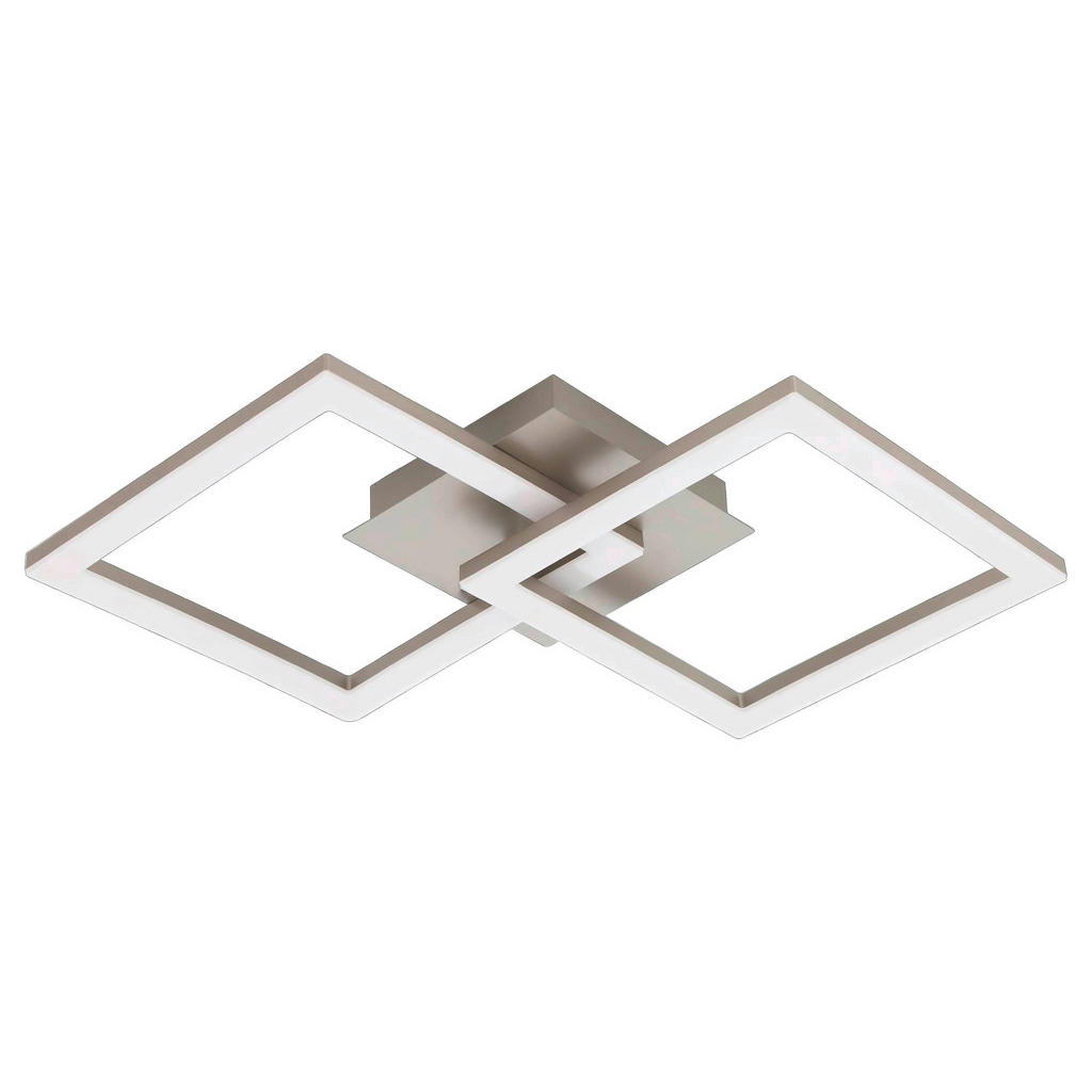 EDI-Light Deckenleuchte 75179 weiß Stahl B/H/L: ca. 31x6,5x52 cm 2 Brennste günstig online kaufen