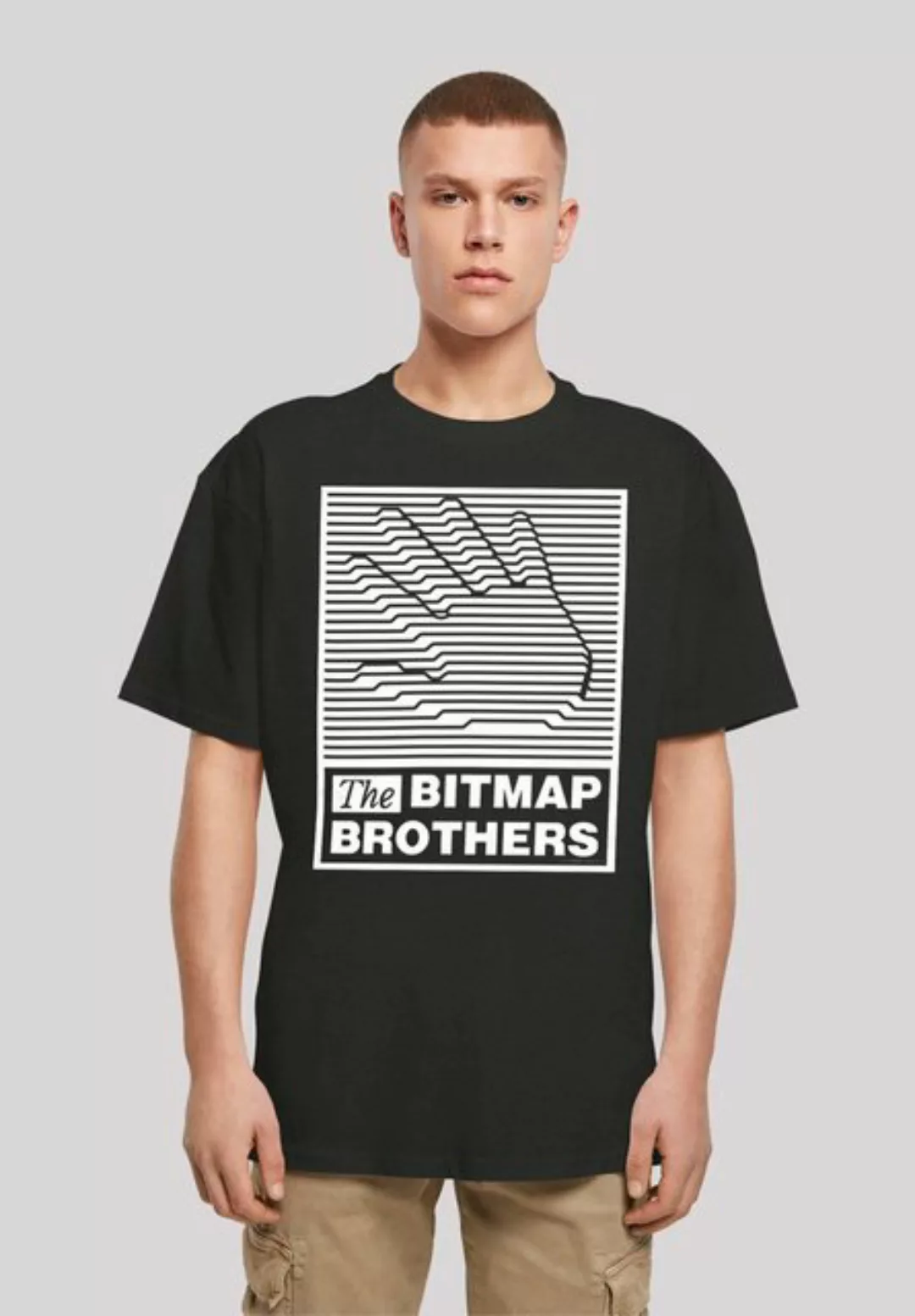 F4NT4STIC T-Shirt "Bitmap Bros Retro Gaming SEVENSQUARED", Print günstig online kaufen