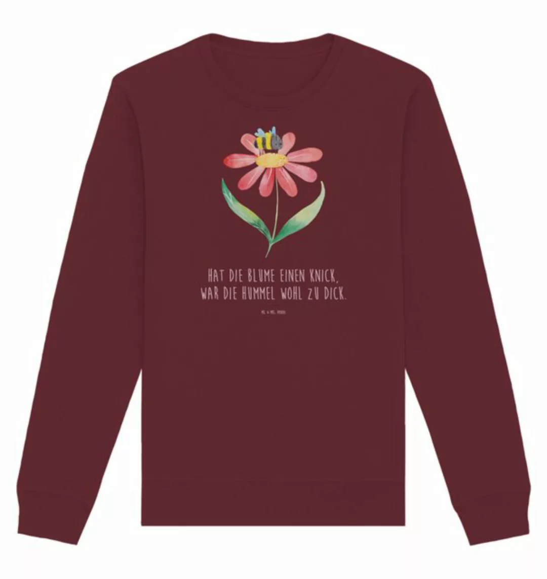 Mr. & Mrs. Panda Longpullover Hummel Blume Größe XXL - Burgundy - Geschenk, günstig online kaufen