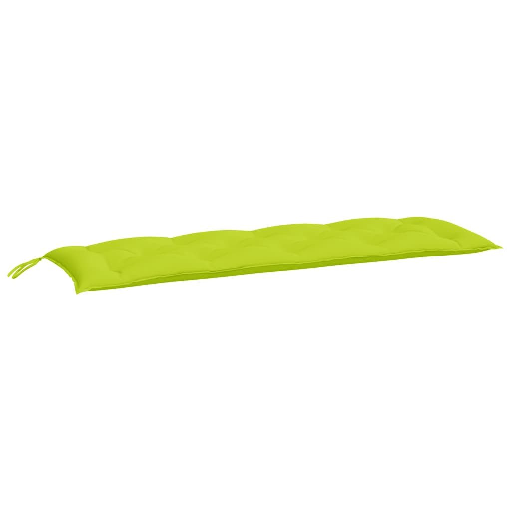 vidaXL Sitzauflage Gartenbank-Auflage Hellgrün 150x50x7 cm günstig online kaufen