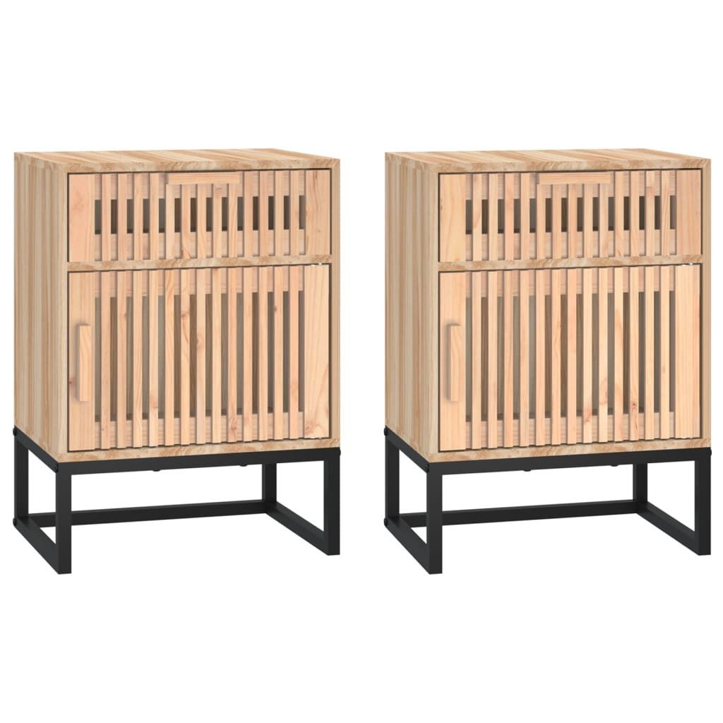 vidaXL Nachttisch Nachttische 2 Stk. 40x30x55,5 günstig online kaufen