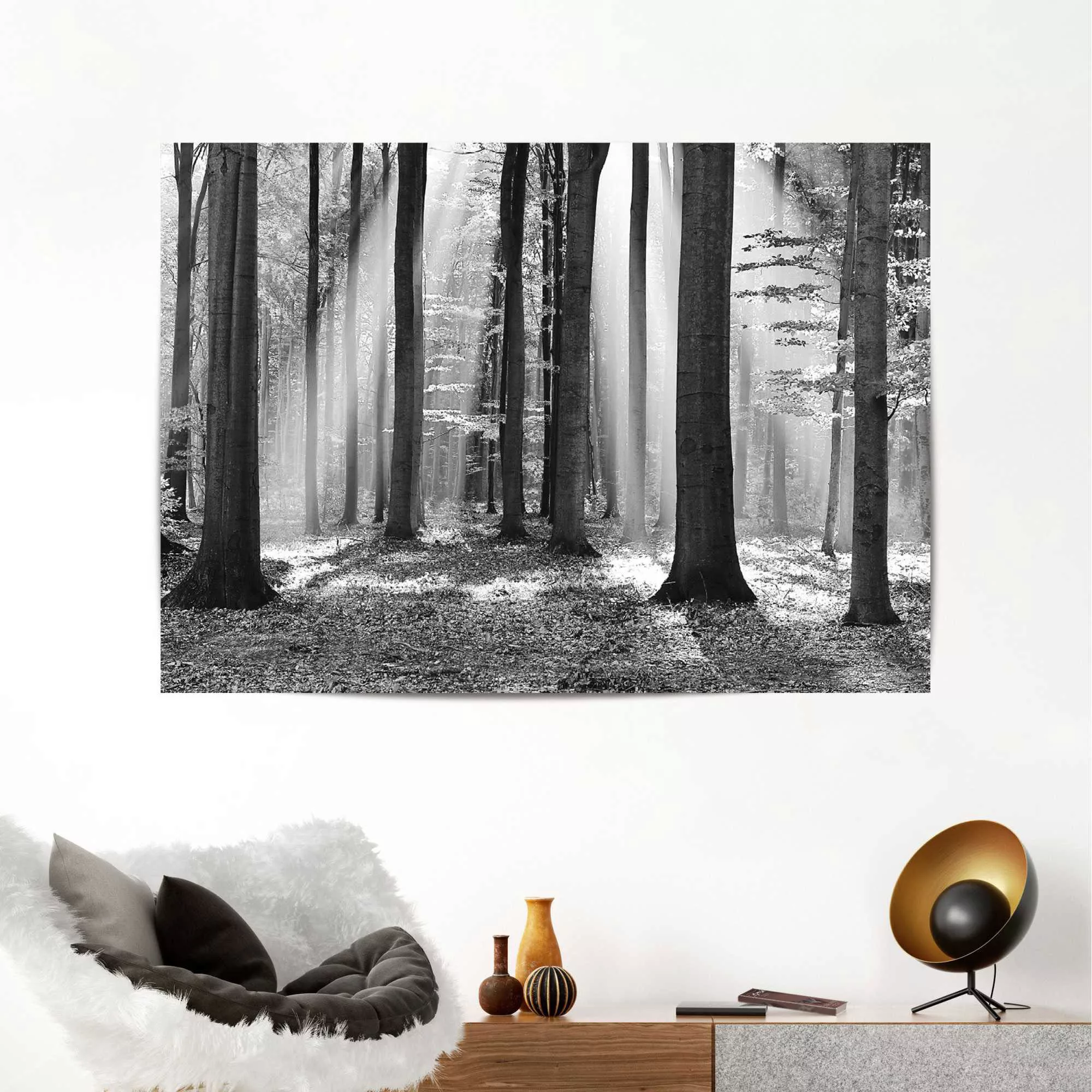 Reinders Poster "Weißer Wald" günstig online kaufen