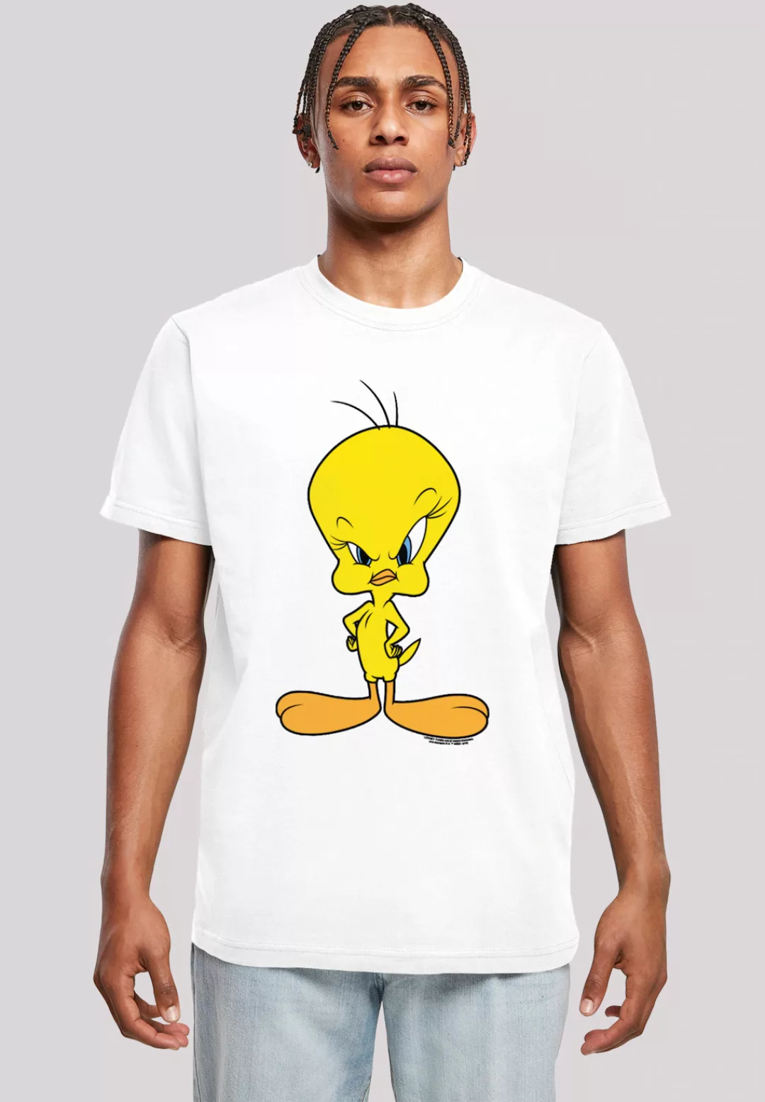 F4NT4STIC T-Shirt "Looney Tunes Angry Tweety", Herren,Premium Merch,Regular günstig online kaufen