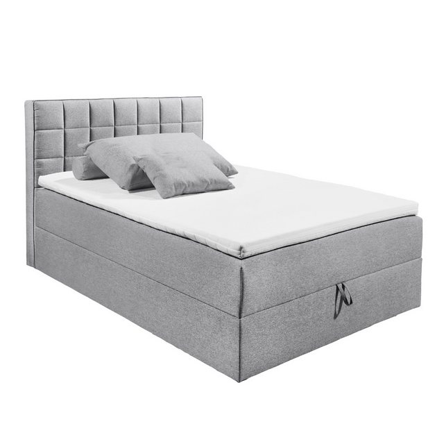 Lomadox Polsterbett ALICANTE-09, Jugendbett mit Bettkasten 140x200 cm ALICA günstig online kaufen