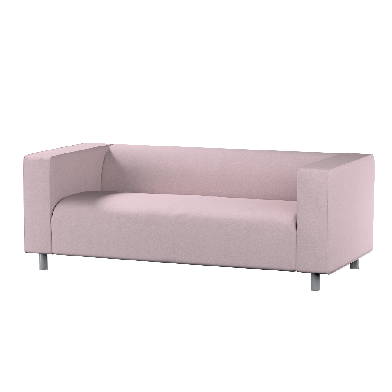 Bezug für Klippan 2-Sitzer Sofa, rosa, Sofahusse, Klippan 2-Sitzer, Amsterd günstig online kaufen