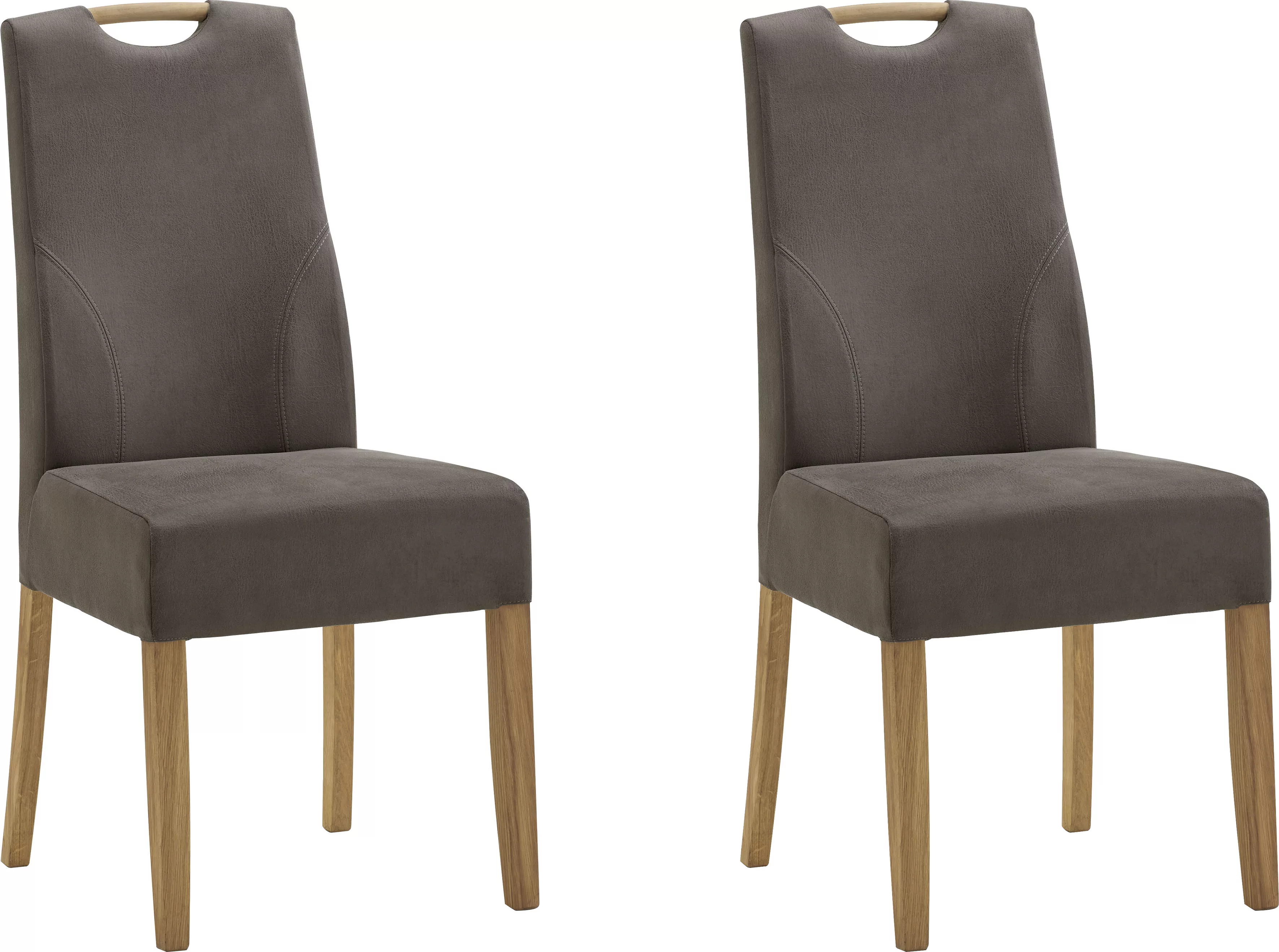 Polsterstuhl  Top-Chairs ¦ grau ¦ Maße (cm): B: 45 H: 97,5 T: 57 Stühle > K günstig online kaufen