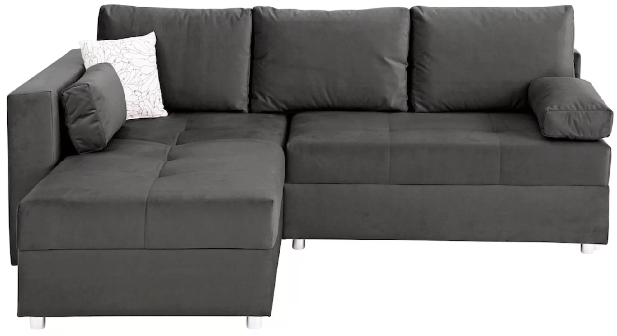 Home affaire Ecksofa "Italia L-Form" günstig online kaufen